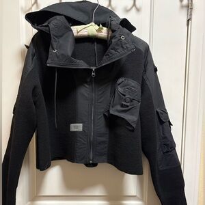 G Star Raw women’s mixed media jacket